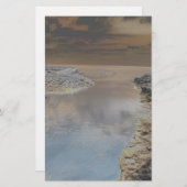 Lichte vestiging in Cascais, Portugal Briefpapier (Voorkant / Achterkant)