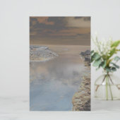 Lichte vestiging in Cascais, Portugal Briefpapier (Staand voorkant)