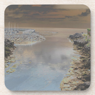 Lichte vestiging in Cascais, Portugal Drankjes Onderzetter