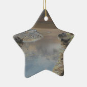 Lichte vestiging in Cascais, Portugal Keramisch Ornament (Rechts)