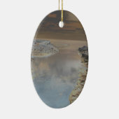 Lichte vestiging in Cascais, Portugal Keramisch Ornament (Rechts)