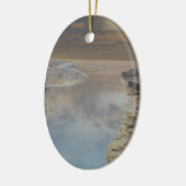 Lichte vestiging in Cascais, Portugal Keramisch Ornament (Links)