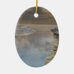 Lichte vestiging in Cascais, Portugal Keramisch Ornament