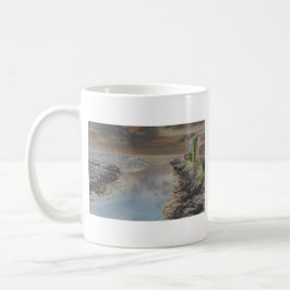 Lichte vestiging in Cascais, Portugal Koffiemok