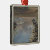 Lichte vestiging in Cascais, Portugal Metalen Ornament (Rechts)