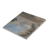 Lichte vestiging in Cascais, Portugal Tegeltje (Zijkant)