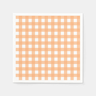 Lichte Vichy Oranje Servet