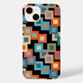 Lichte vierkantjes op Dark Hoesje-Mate iPhone Case (Achterkant)