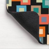 Lichte vierkantjes op donker muismat (Hoek)