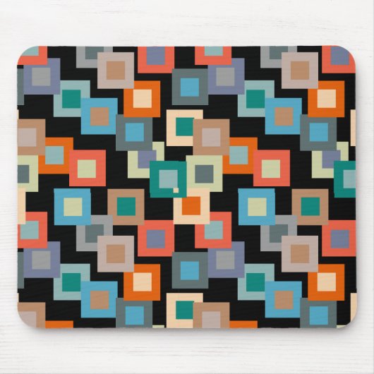 Lichte vierkantjes op donker muismat (Voorkant)