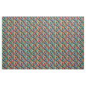 Lichte vierkantjes op donker stof (Fat Quarter)