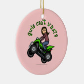 Lichte vierwieler keramisch ornament (Rechts)