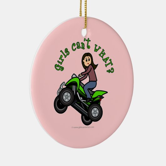 Lichte vierwieler keramisch ornament (Rechts)