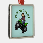 Lichte vierwieler metalen ornament (Rechts)