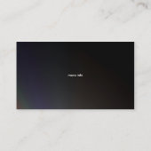 lichte visitekaartje (Achterkant)