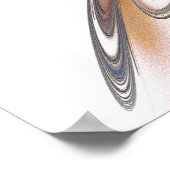 'Lichte vlam Abstract 104' Poster (Hoek)