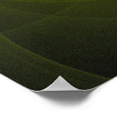 'Lichte vlam Abstract 110' Poster (Hoek)