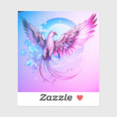 Lichte vleugel Tattoo kunst Sticker (Vel)