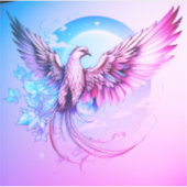 Lichte vleugel Tattoo kunst Sticker (Voorkant)