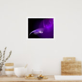 LICHTE VOGEL IN PAARS POSTER (Keuken)