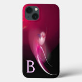 LICHTE VOGELS / PINKFUCHSIA ZWART ABSTRACTE MONOGR Case-Mate iPhone CASE (Achterkant)