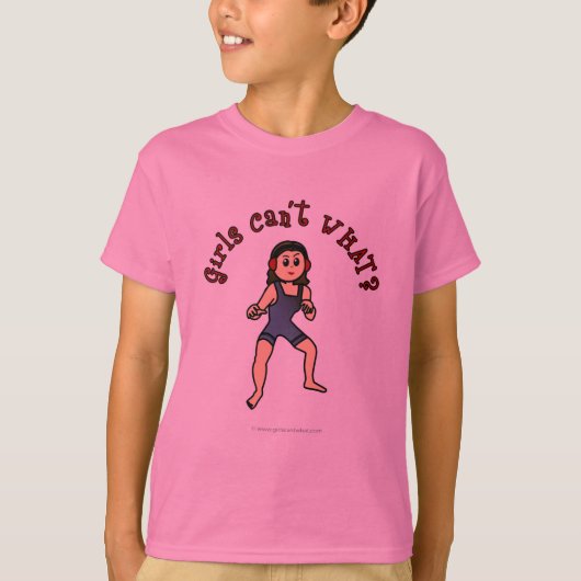 Lichte vrouwen die rusten t-shirt (Voorkant)