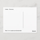 Lichte vuurtoren van de haven van Lindau en leeuw Briefkaart (Achterkant)