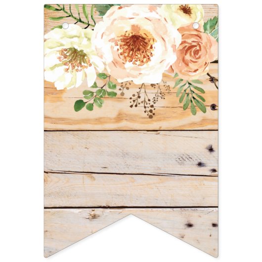 Lichte Waterverf van het Woodenpaneel Florentijns Vlaggetjes (Tweede vlag)