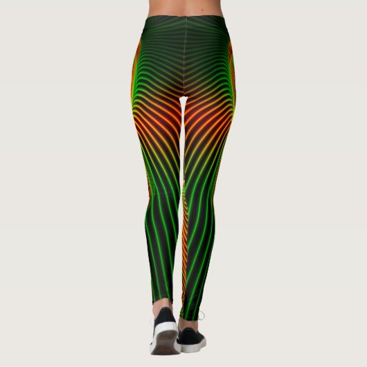 Lichte wervelkolom Leggings (Achterkant)