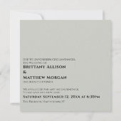 Lichte wijze wanneer we kunnen knuffelen u uitgest kaart (Achterkant)