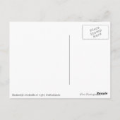 Lichte windmolens bij briefkaart in de nachtbar (Achterkant)