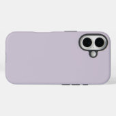 Lichte Wisteria Solid kleur Case-Mate iPhone Case (Achterkant (horizontaal))