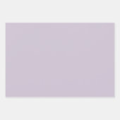 Lichte Wisteria Solid kleur Inpakpapier Vel (Voorkant)