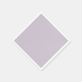 Lichte Wisteria Solid kleur Servet (Hoek)