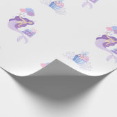 Lichte Zeemeermin Inpakpapier (Hoek)