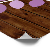 Lichten - 150 handtekening gastenboek alternatief poster (Hoek)