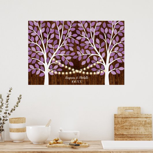 Lichten - 150 handtekening gastenboek alternatief poster (Keuken)