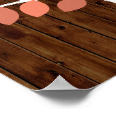 Lichten - 250 Signature Alternatief gastenboek Poster (Hoek)