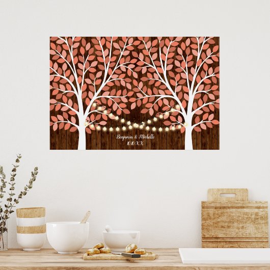 Lichten - 250 Signature Guest Book Alternative Poster (Keuken)