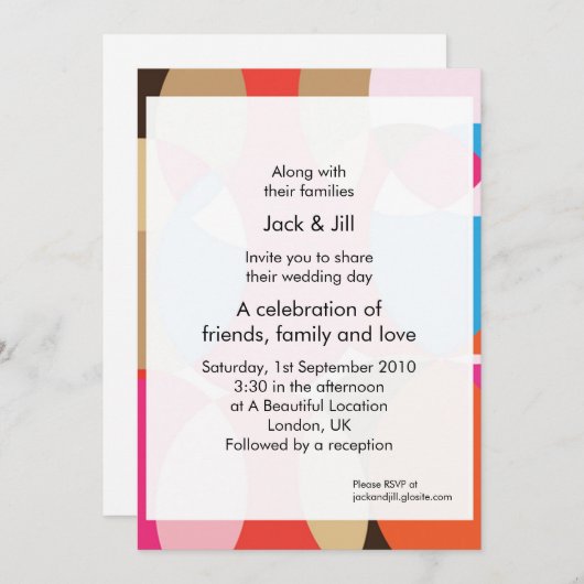 Lichten 5x7 kaart (Voorkant / Achterkant)