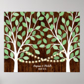 Lichten - 75 Signature Guest Book Alternative Poster (Voorkant)