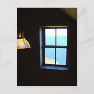 Lichten aan briefkaart