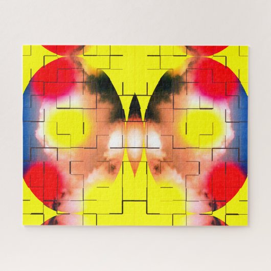 Lichten aan de hemel kunst legpuzzel (Horizontaal)