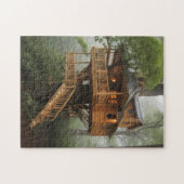 Lichten aan in boomhut legpuzzel (Horizontaal)