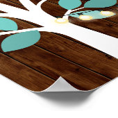 Lichten - Alternatief voor 100 handtekeningen Poster (Hoek)