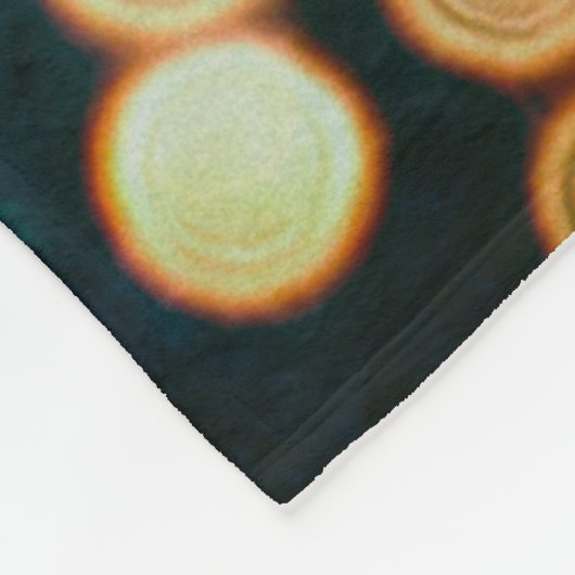 lichten backgrondabstract, achtergrond, zwart, ond fleece deken (Hoek)