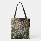 lichten backgrondabstract, achtergrond, zwart, ond tote bag (Achterkant)