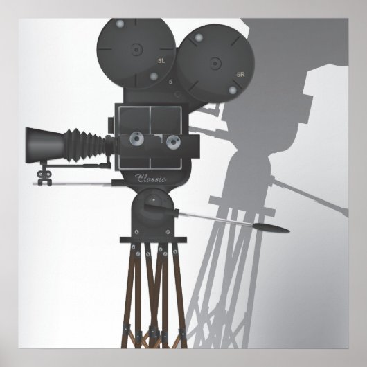 Lichten! Camera! Actie! Poster (Voorkant)