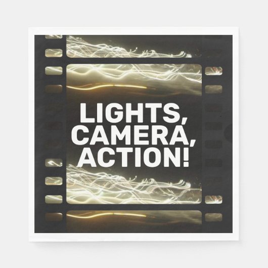 LICHTEN, CAMERA, ACTIE! SERVET (Voorkant)