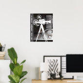 Lichten, camera, Action 16x20-Poster Poster (Thuiskantoor)